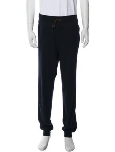 Pre-owned Loro Piana Joggers In Blue