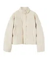 Loro Piana Stand-collar Cotton Clothes In White