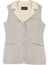 Loro Piana Jools Waistcoat In Grey
