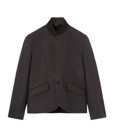 Loro Piana Juan Blouson In Gray