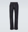 Loro Piana Kamen High-rise Slim Jeans In Shadow Blue