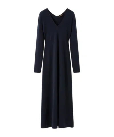 Loro Piana Kamet Dress In Blue