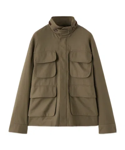 Loro Piana Kanyon Field Jacket In Brown