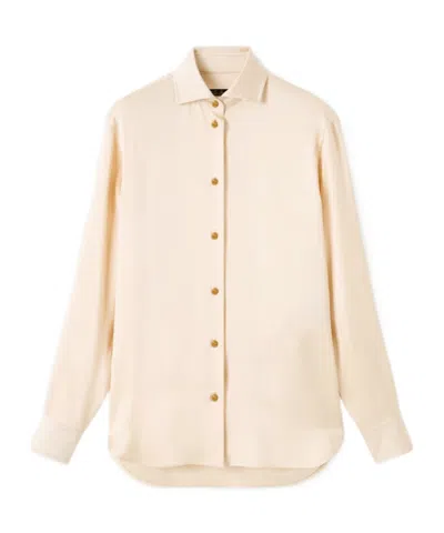 Loro Piana Keira Shirt In Volcanic Rose