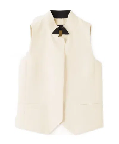 Loro Piana Khol Vest In Neutral