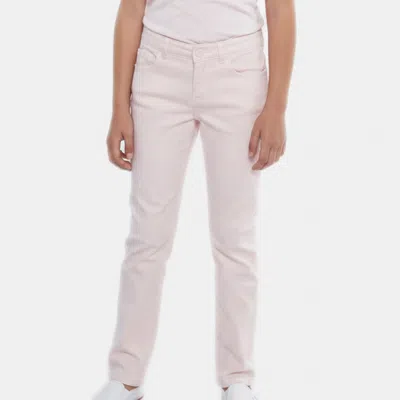 Pre-owned Loro Piana Kids Pink Cotton Blend Skinny Jeans 12 Yrs/waist 26"