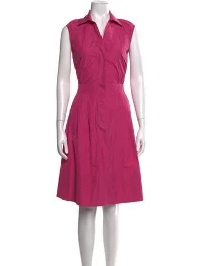 Pre-owned Loro Piana Knee-length Dress In Pink