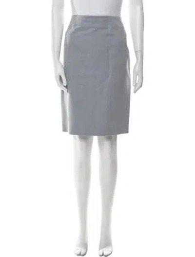 Pre-owned Loro Piana Knee-length Skirt In Blue