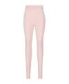 Loro Piana Alpe Otro Ribbed Leggigs In Nude