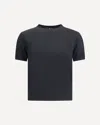 Loro Piana Short-sleeved Crew-neck Knitwear In Black