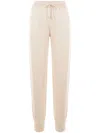 Loro Piana Viera Cotton, Silk, And Cashmere Sweatpants In Neutrals