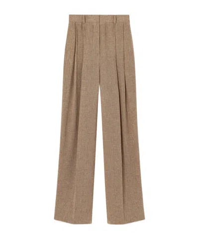 Loro Piana Kurt Casual Trousers In Brown