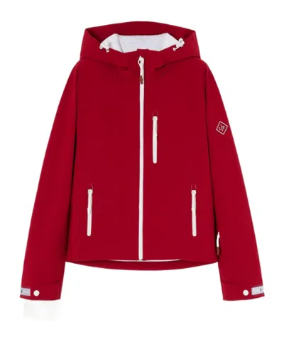 Loro Piana Kyne Bomber Jacket In Red