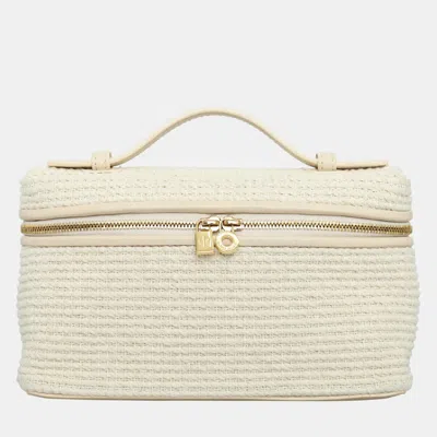 Pre-owned Loro Piana L19 Extra Pocket Woven Bag