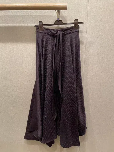 Loro Piana Lacing Skirt In Black