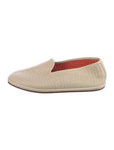 Pre-owned Loro Piana Laguna Espadrilles In Neutral