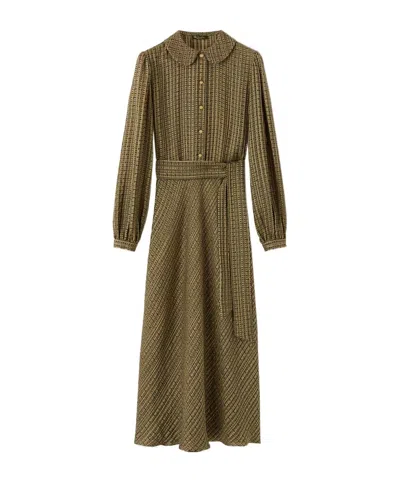 Loro Piana Laika Dress In Green