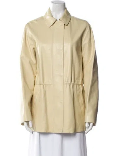 Pre-owned Loro Piana Lambskin Jacket In Neutral