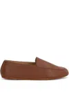Loro Piana Lambskin Leather Loafers