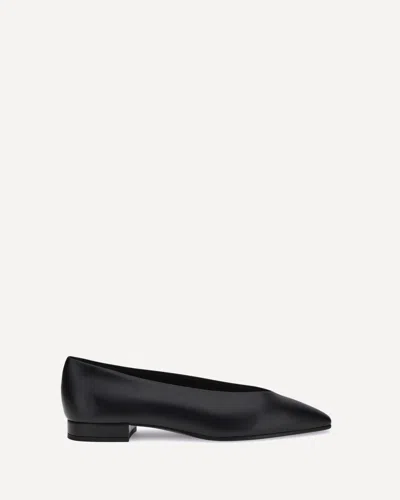 Loro Piana Leather Ballerinas