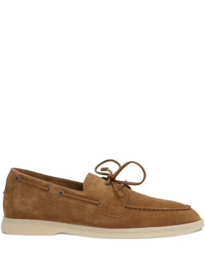 Loro Piana Leather Loafers