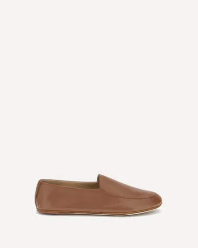 Loro Piana Women Anton Walk Leathr Loafers In Brown