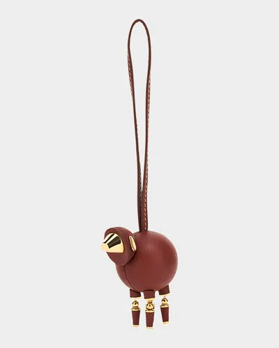 Loro Piana Leather Sheep Bag Charm