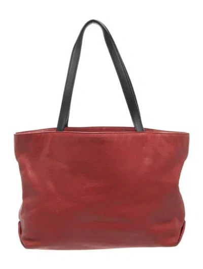 Pre-owned Loro Piana Leather Tote In Multi