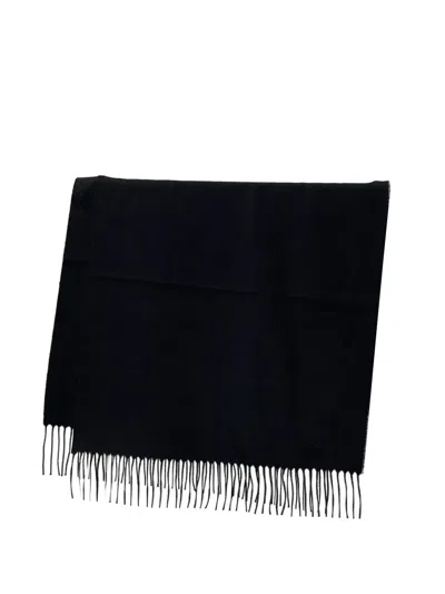 Loro Piana Leggera Grande Unita Scarf In Black