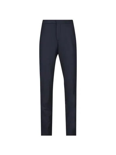 Loro Piana Leisure City Drawstring Trousers In Blue