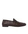 Loro Piana Leon Loafer Shoes In Pink Brown