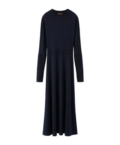 Loro Piana Leven Dress In Black