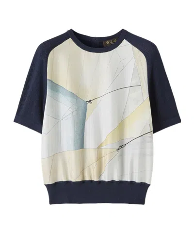 Loro Piana Libeccio Top In Multi