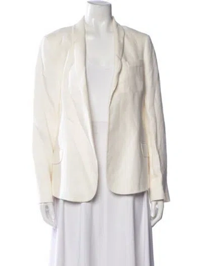 Pre-owned Loro Piana Linen Blazer In Black