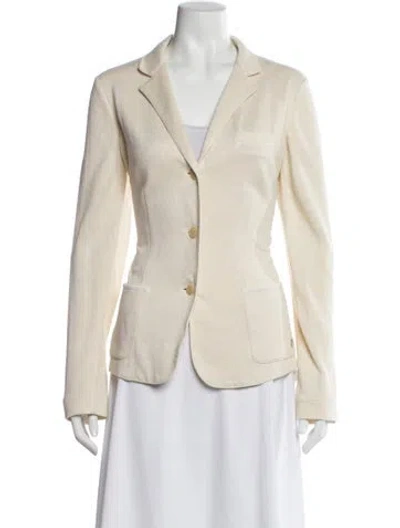 Pre-owned Loro Piana Linen Blazer In Neutral