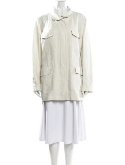 Pre-owned Loro Piana Linen Jacket In Green