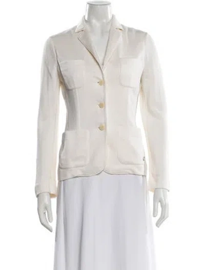 Pre-owned Loro Piana Linen Jacket In Neutral