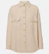 Loro Piana Linen Shirt In Beige