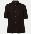 Loro Piana Spagna Linen Jacket In Brown