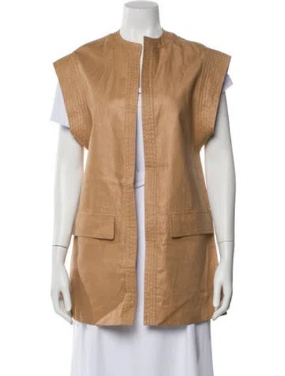 Pre-owned Loro Piana Linen Vest In Neutral
