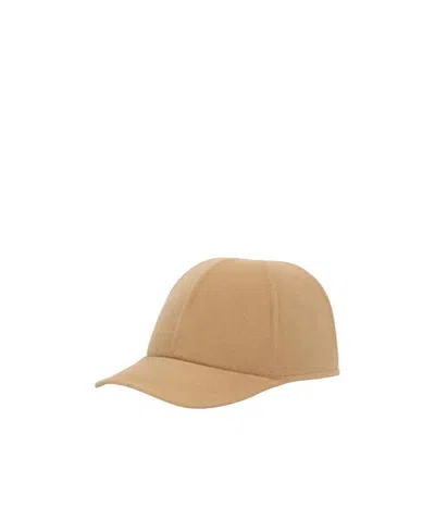 Loro Piana Logo Baseball Cap In Nude