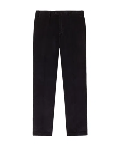 Loro Piana Logo Casual Trousers In Black