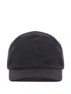 Loro Piana Logo-embroidered Baseball Cap In Black