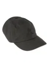Loro Piana Logo Embroidery Wind Storm System B Cap In Onyx Ivory