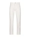Loro Piana Men's 5-pocket Pants In White
