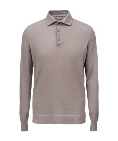 Loro Piana Logo Polo Shirt In Green