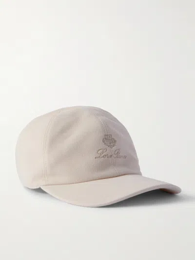 Loro Piana Baseball Cap In Neutral