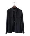 Loro Piana Long Sleeve Casual Jacket In Black