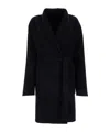 Loro Piana Women Jed Short Coat Sb Cash Double In Black