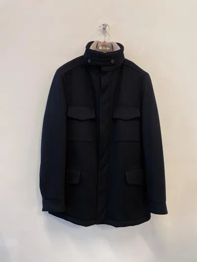 Loro Piana Long-sleeved Casual Jacket In Black